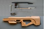 Комплект Буллпап для Weihrauch HW 100 (массив ореха, масло) KBWH-OM