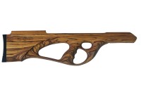 Комплект Буллпап для Umarex Walther 1250 Dominator (массив зебрано, масло) KBDM-ZM